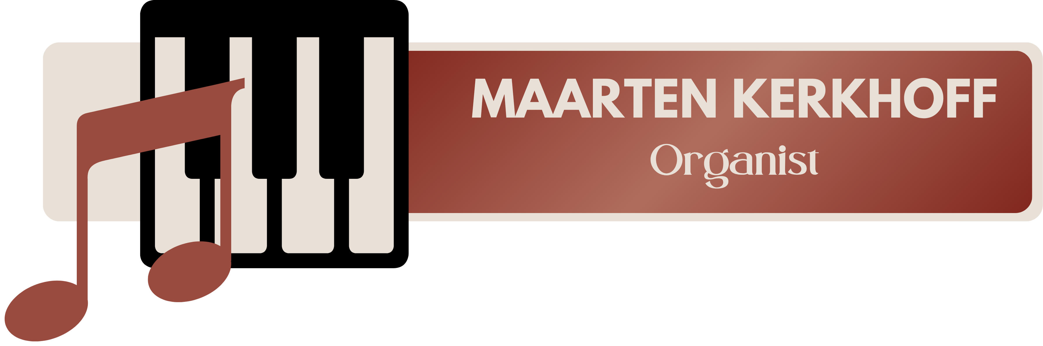 Logo Maarten Kerkhoff Organist